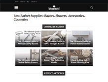 Tablet Screenshot of mistershaver.com